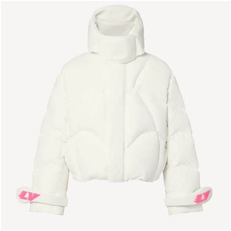 vuitton pink puffy jacket.